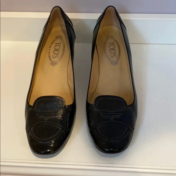 TOD’S black pumps size 40 - Picture 2 of 16